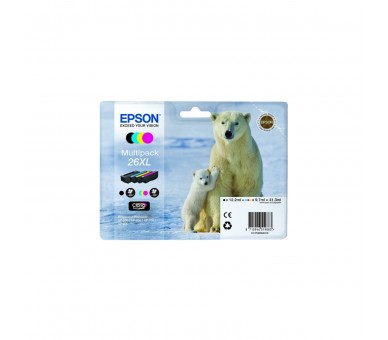 Tinta Original Epson 26Xl Multipack