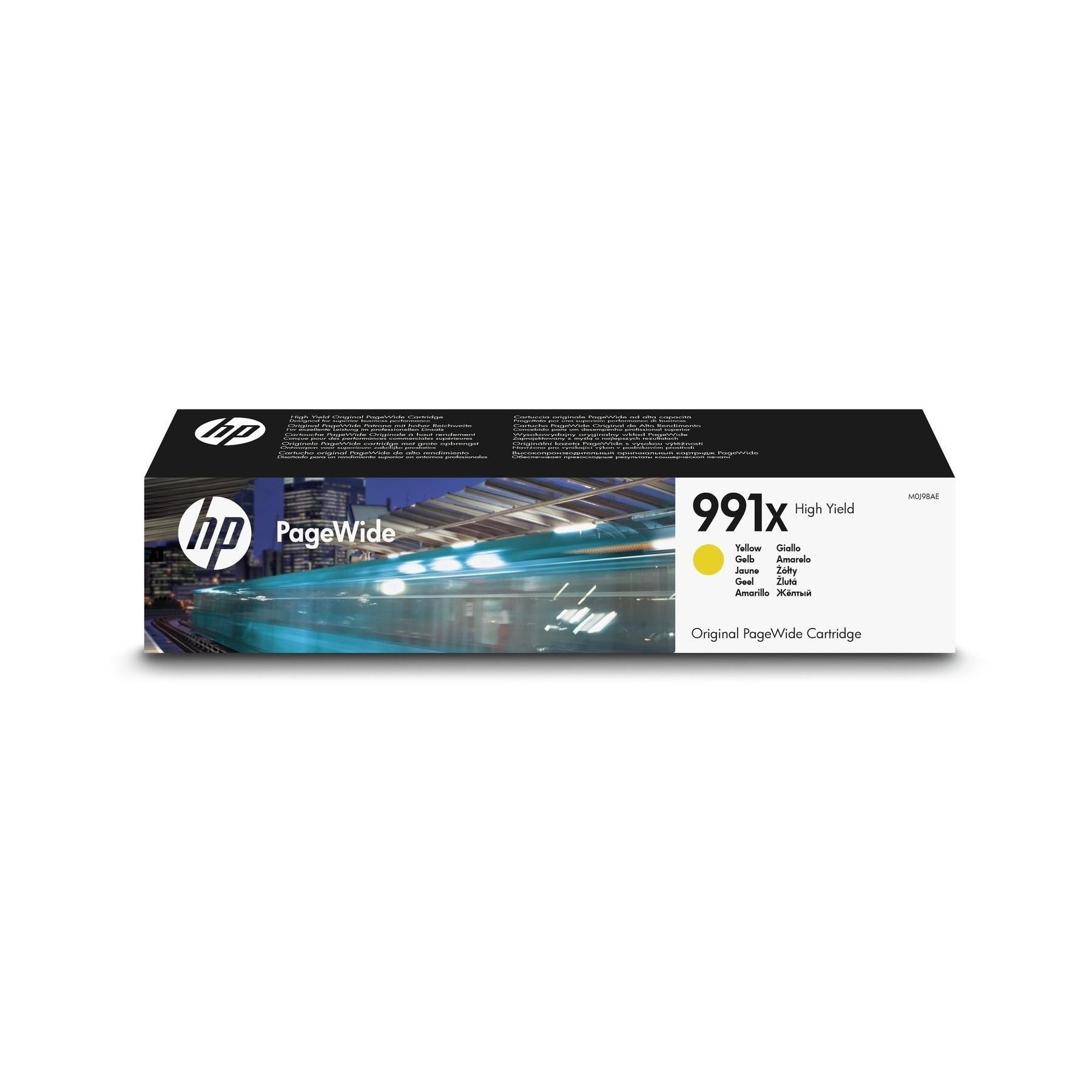 Hp Pagewide Pro 750/772/777 Toner Amarillo Alta Nº991X