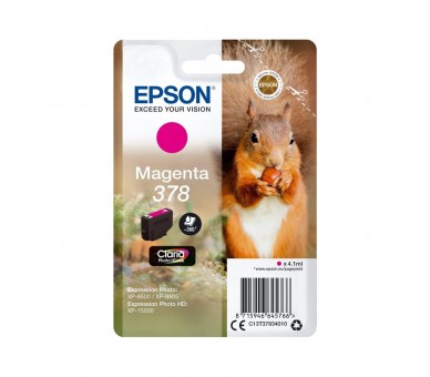 Epson Tinta Magenta Xp-8500, 8505, 15000 - Nº 378 (Claria Ph