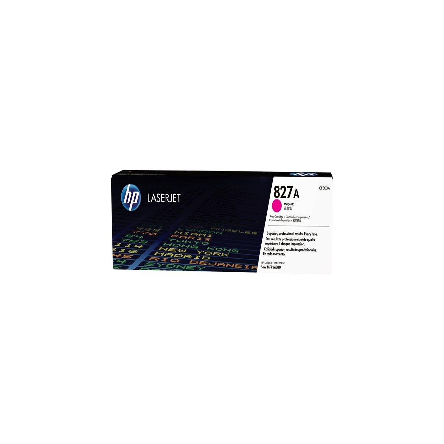 Hp Toner Magenta Laserjet Mfp M880 - Nº 827A