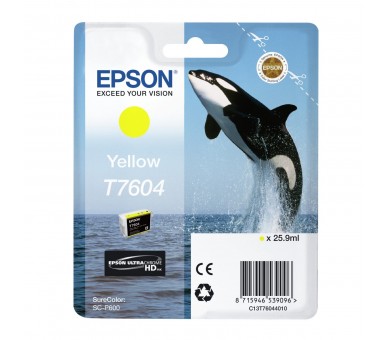 Epson Surecolor Sc P600 Cartucho Amarillo