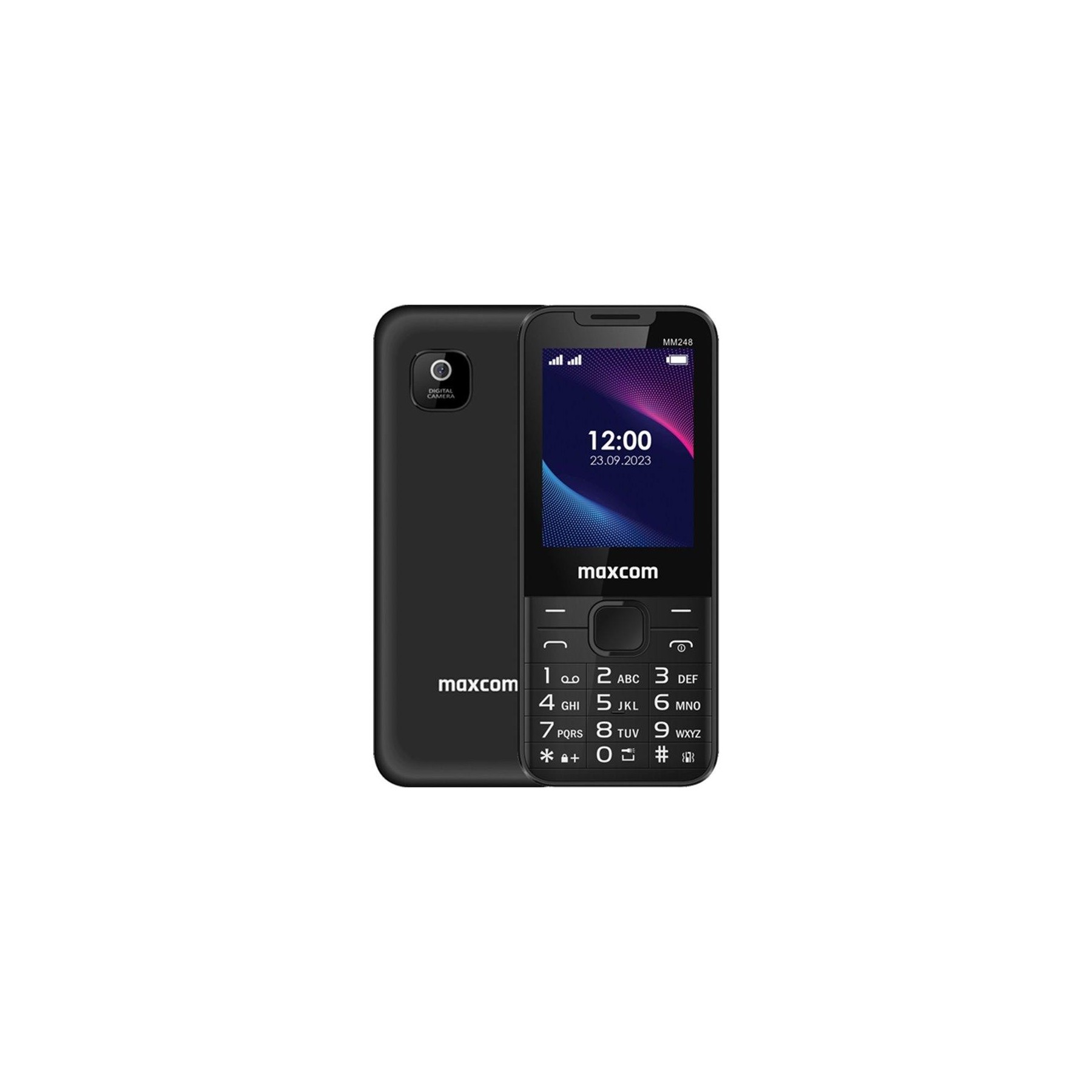 Teléfono Móvil Maxcom Mm248 2,4" 0,08Mpx (4G) Black
