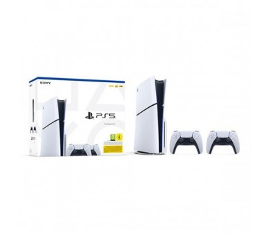 Console Playstation 5 Slim D + 2ndo Dualsense White
