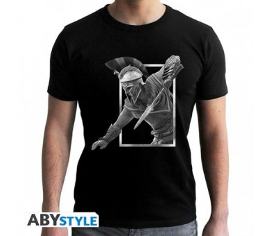 Assassin's Creed T-Shirt (M) Black New Fit: Alexios