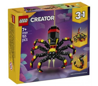 31159 Lego Creator Animali Selvatici Ragno Trasformista