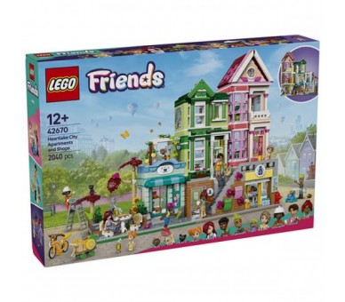 42670 Lego Friends Appartamenti e Negozi di Heartlake City