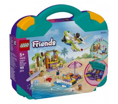 42672 Lego Friends Valigia Creativa da Spiaggia e Viaggio