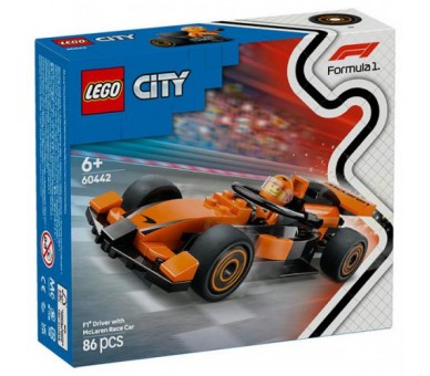 60442 Lego City Pilota e Monoposto McLaren F1
