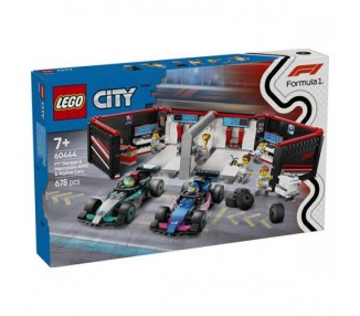 60444 Lego CityGarage con Monoposto Mercedes AMG / Alpine