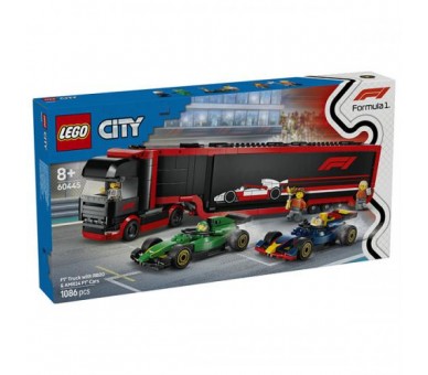 60445 Lego City Autotrasportatore F1 Monoposto RB20 AMR24