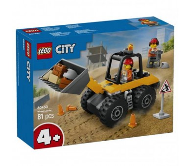 60450 Lego City Pala Gommata Gialla