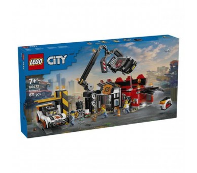 60472 Lego City Sfasciacarrozze con Auto