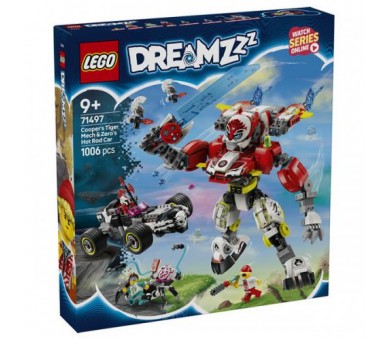 71497 Lego Dreamzzz Mech Tigre di Cooper e Bolide di Zero