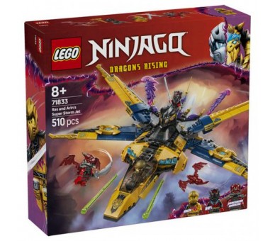 71833 Lego Ninjago Jet Super Storm di Ras e Arin