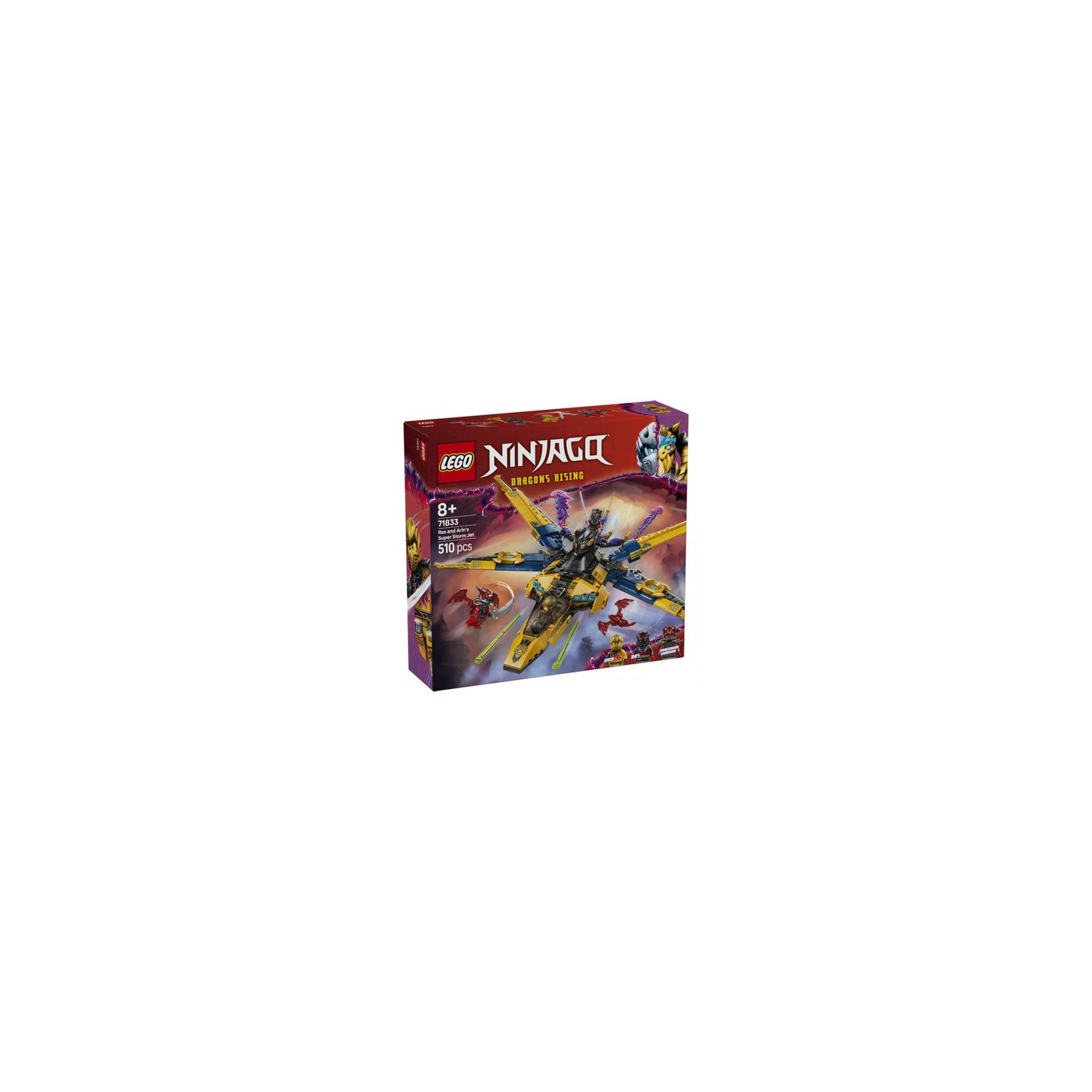 71833 Lego Ninjago Jet Super Storm di Ras e Arin