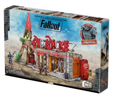 Fallout MEGA Construction Set Red Rocket Truck Stop 824pz
