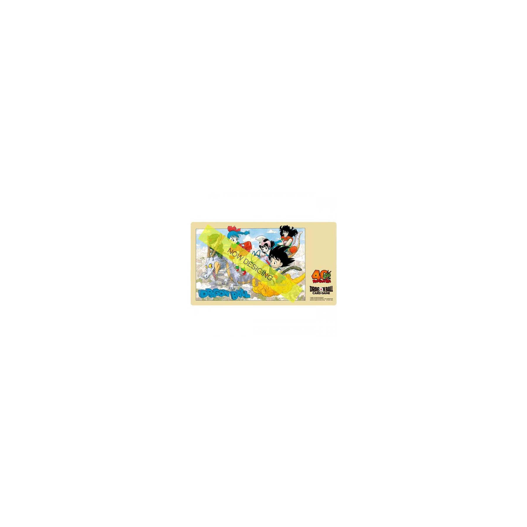 DBS Fusion World Official Playmat: 40Th Anniversary version