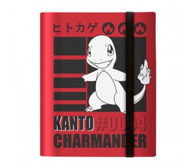 Pokemon Album 9 Tasche Pro Binder Charmander Ultra PRO