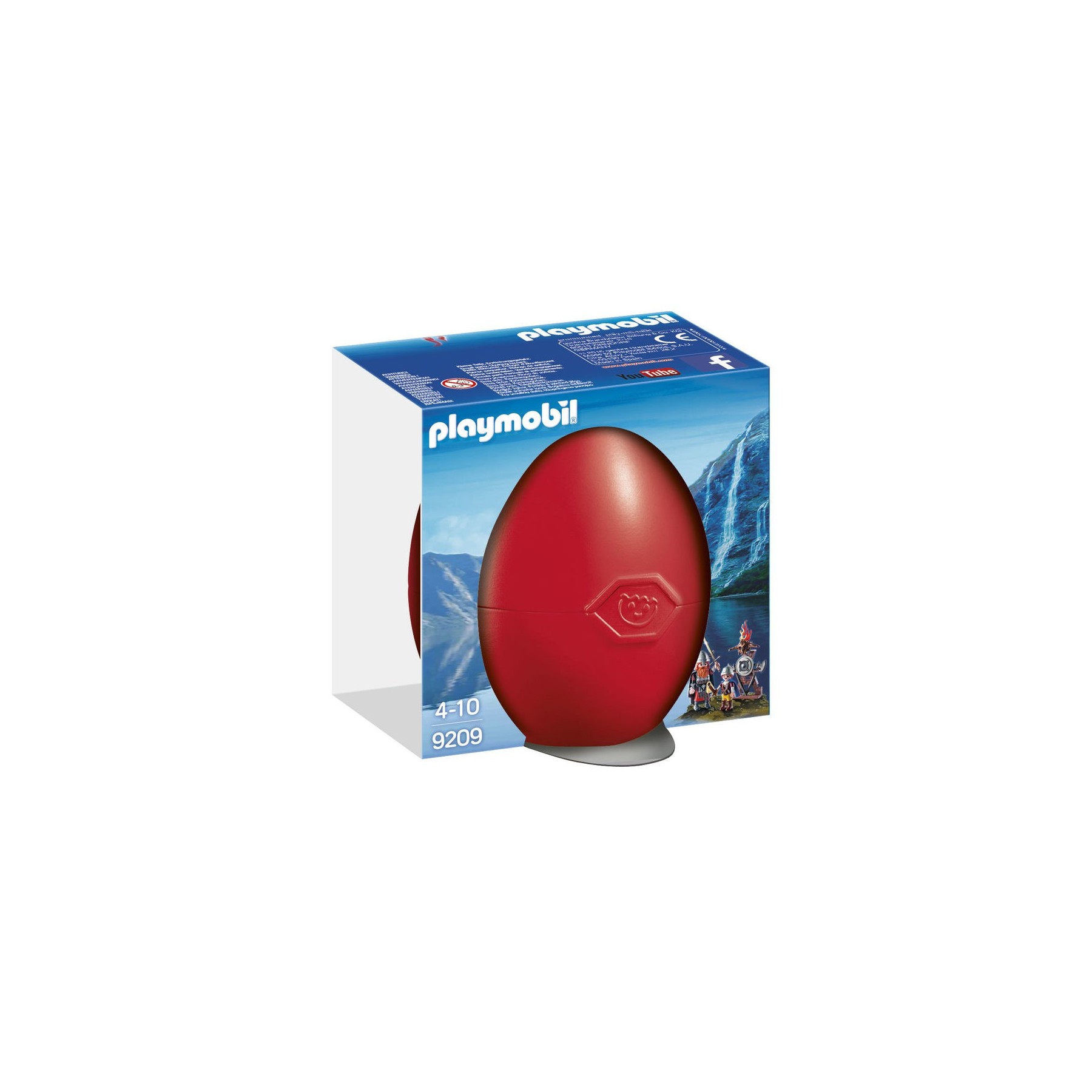 Vikingos con Escudo Playmobil huevo