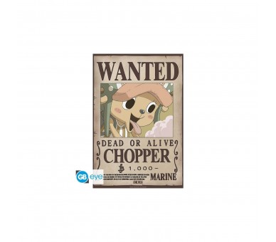Poster Gb Eye Chibi One Piece Wanted Chopper Wano