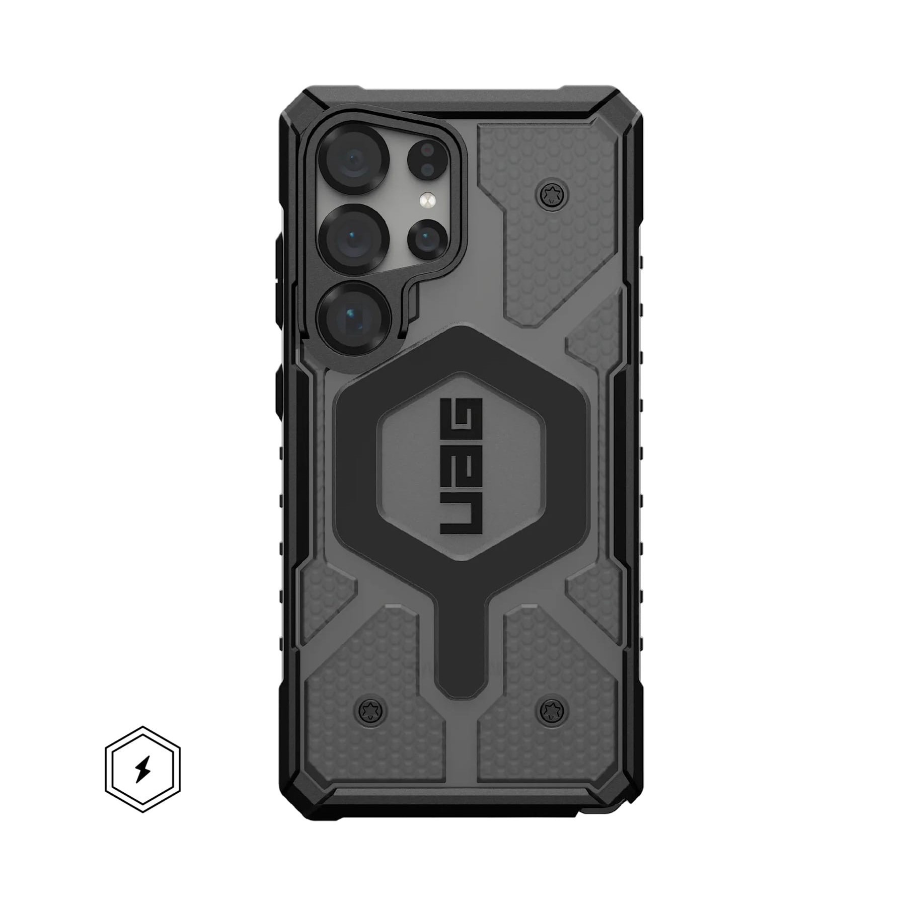 Uag Funda Transparente Pathfinder En Color Gris Ceniza / Sam