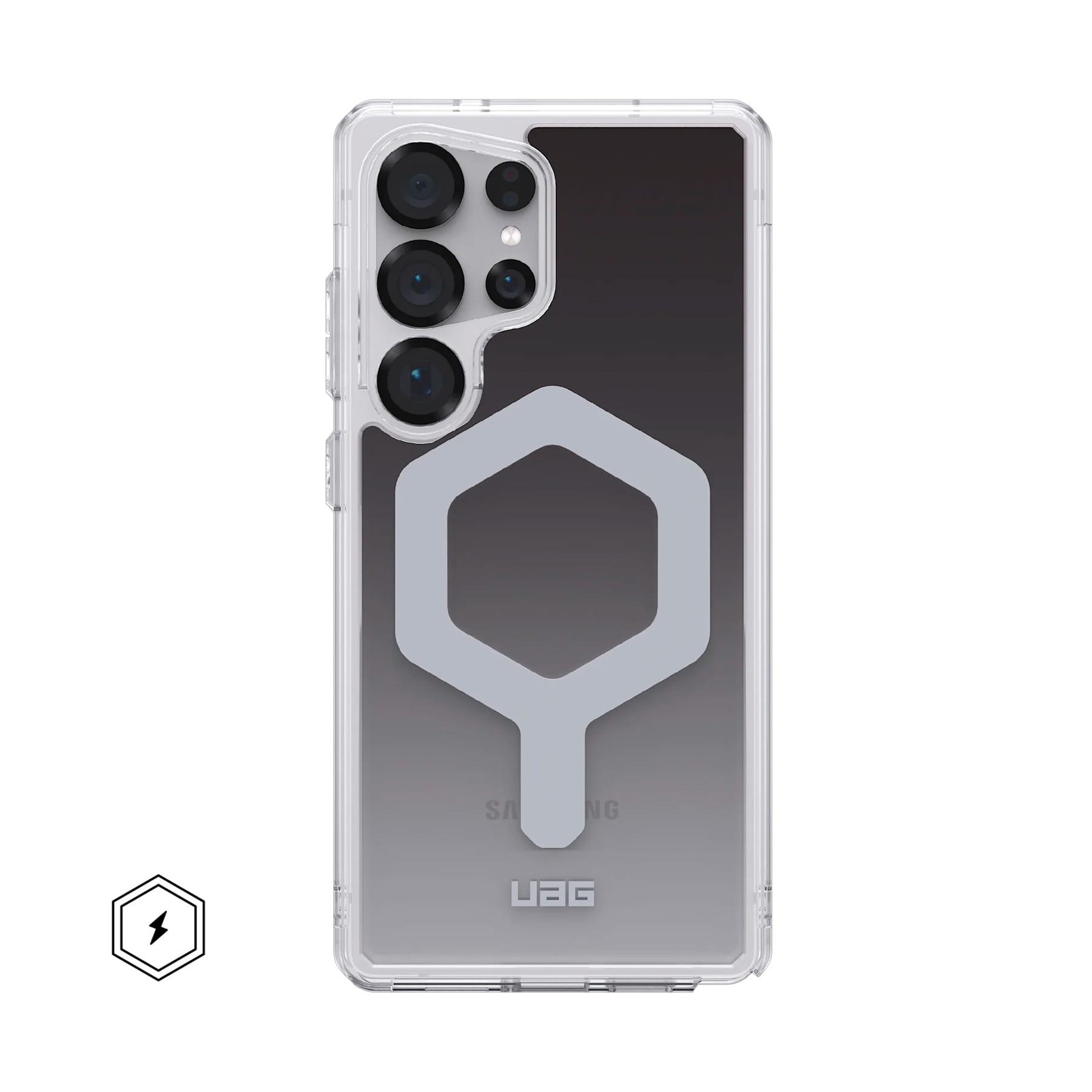 Uag Funda Plyo Pro En Color Negro/Claro Degradado / Samsung