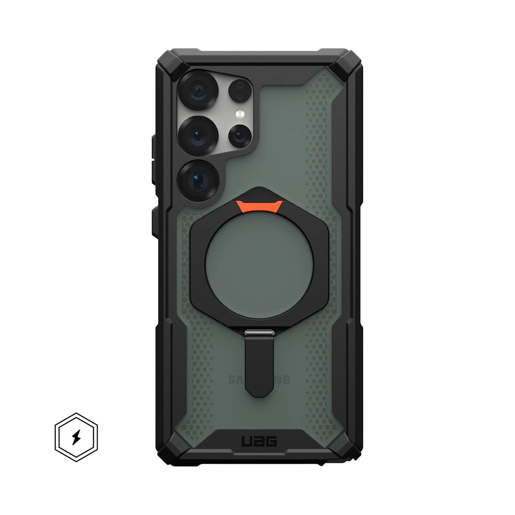 Uag Funda Plasma Xte Negro/Naranja / Samsung Galaxy S25 Ultr