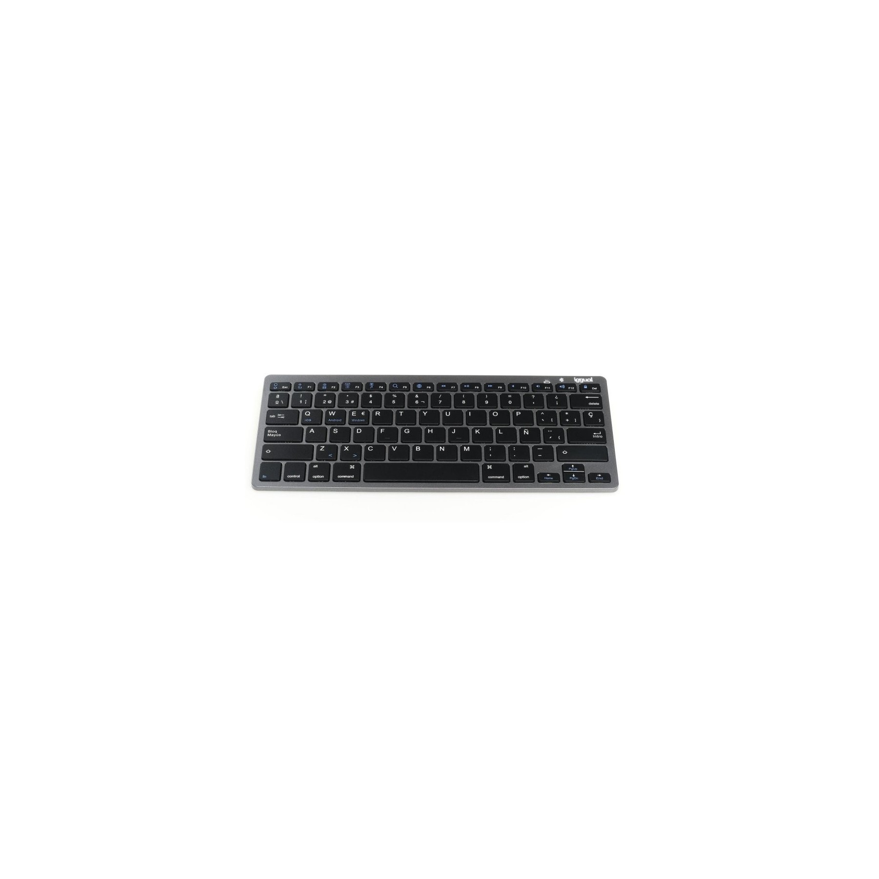 Iggual Teclado Bluetooth Slim Tkl-Bt Negro