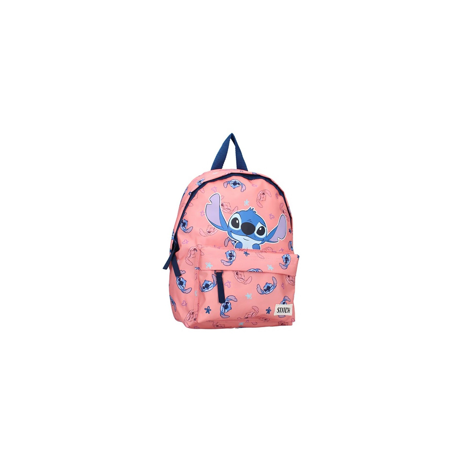 Mochila Stitch Made For Fun (Coral) 31 Cm