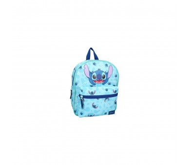 Mochila Stitch All Good (Celeste) 30 Cm