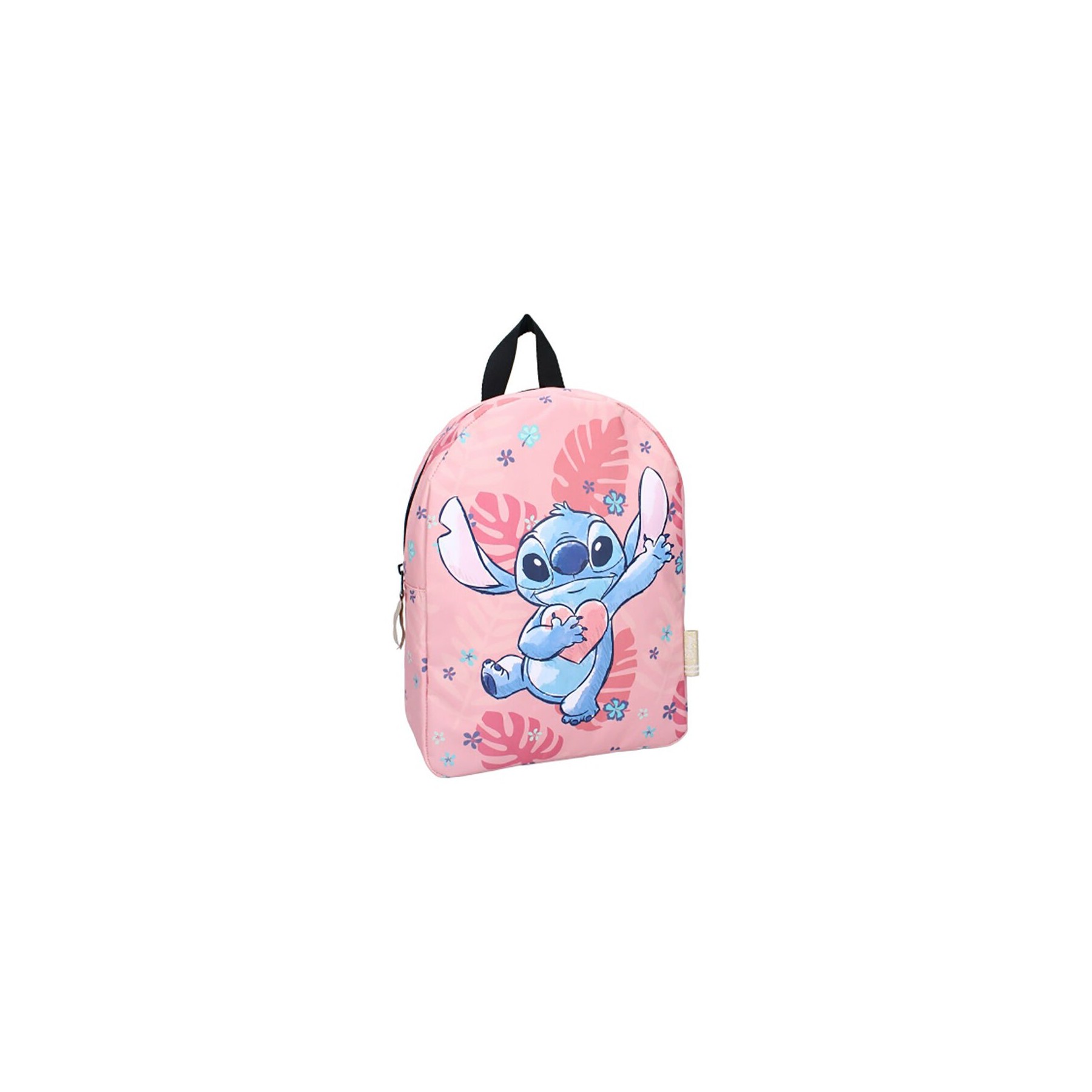 Mochila Stitch Estilo Floral 31 Cm