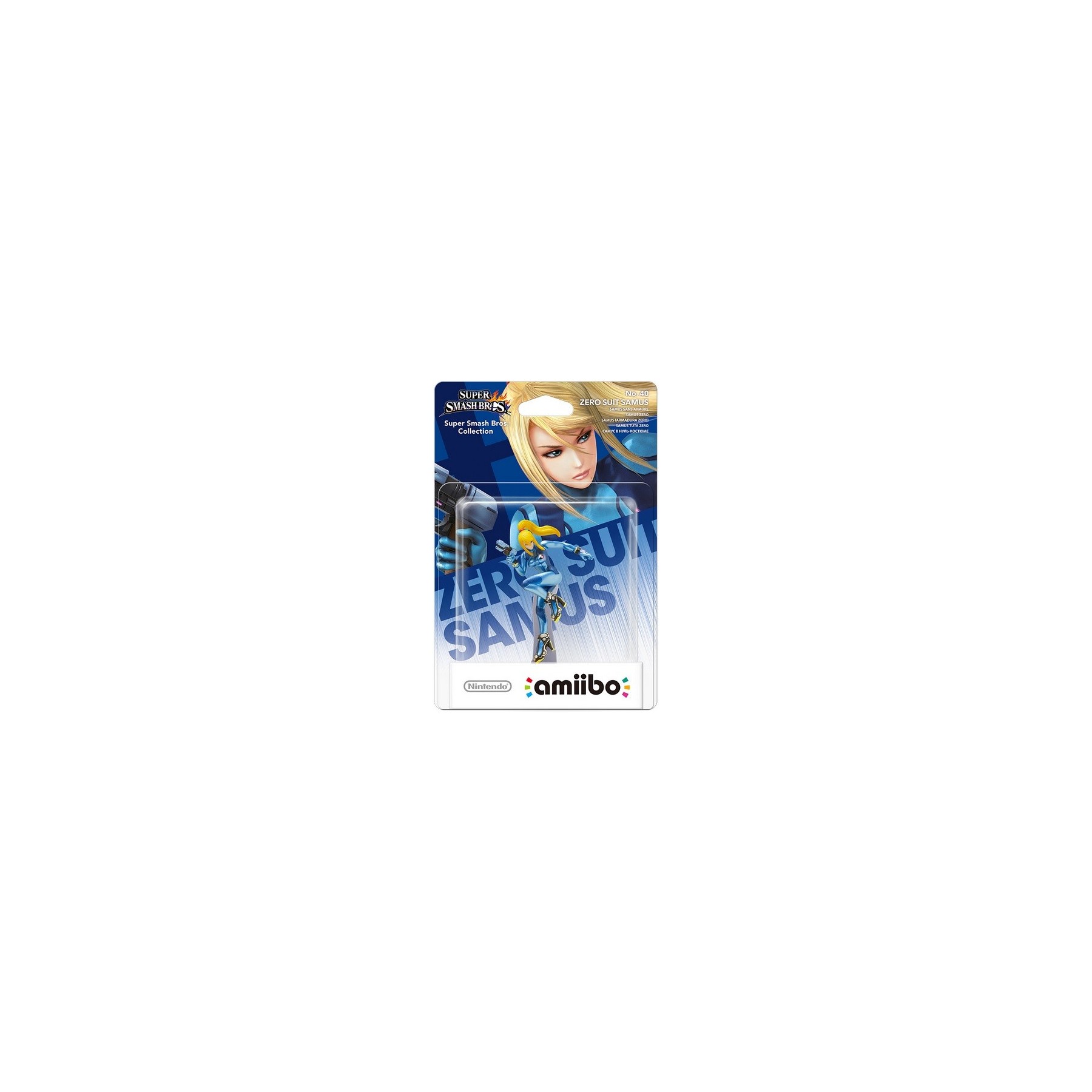 AMiiBO S. SMASH BROS: ZERO SUIT SAMUS (IMP)