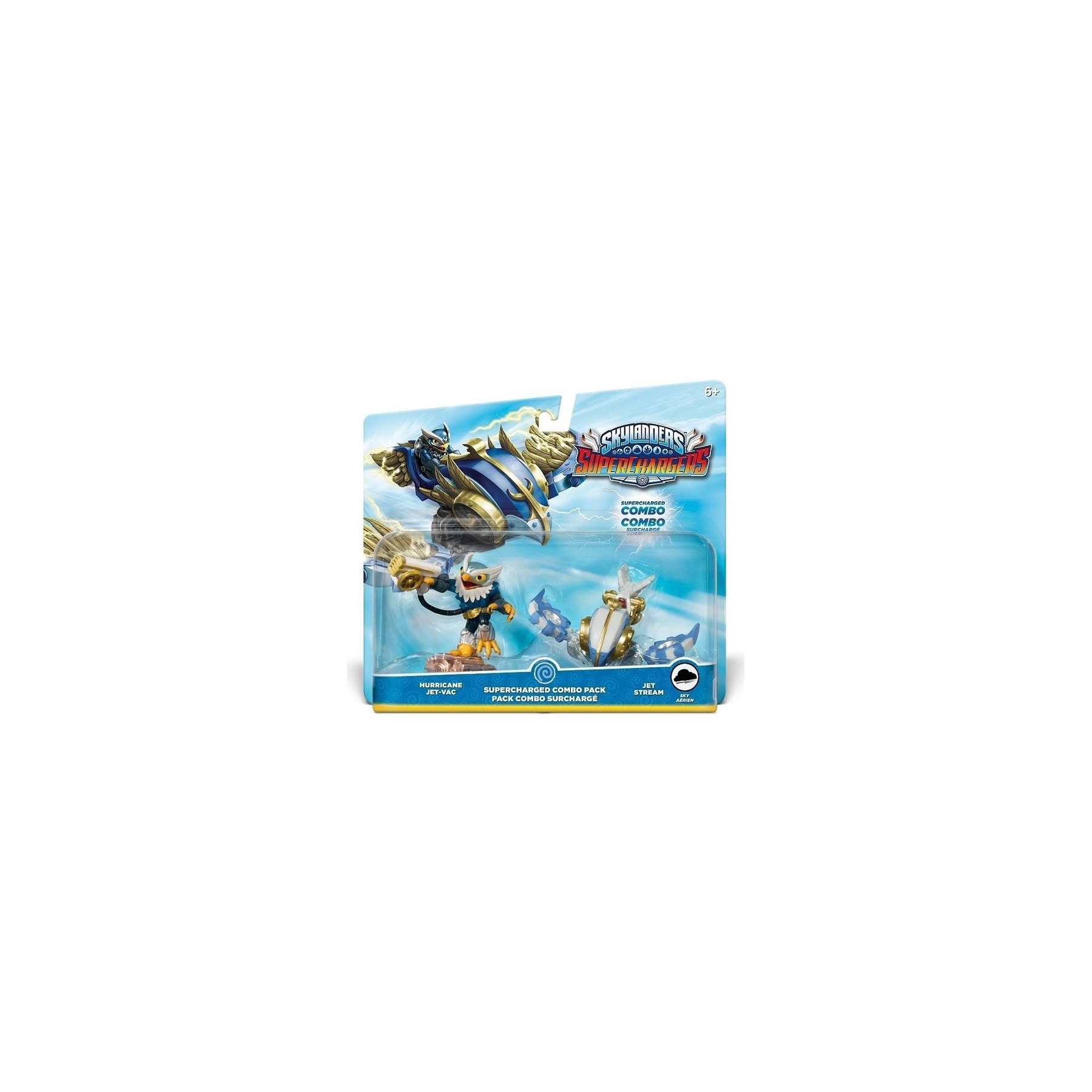 SKYLANDERS SUPERCHARGERS DUAL PACK HURRICANE JET-VAC & JET STREAM