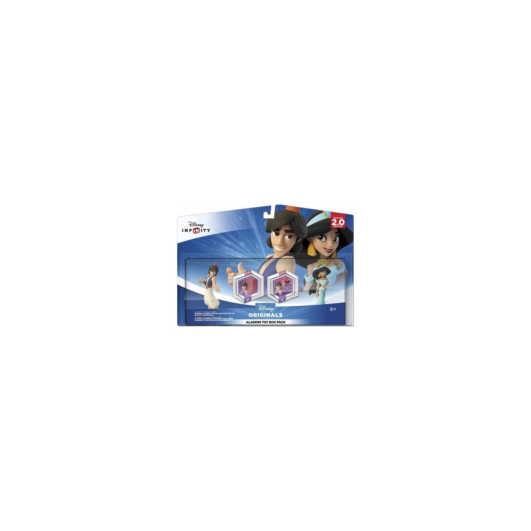 DISNEY INFINITY 2.0 TOYBOX PACK ALADDIN (2 FIGURAS + 2 POWER DISCS)