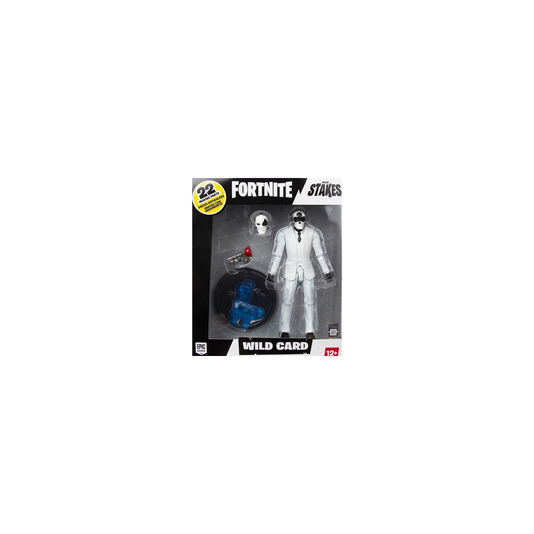 FORTNITE FIGURA WILD CARD BLACK (18 CM)