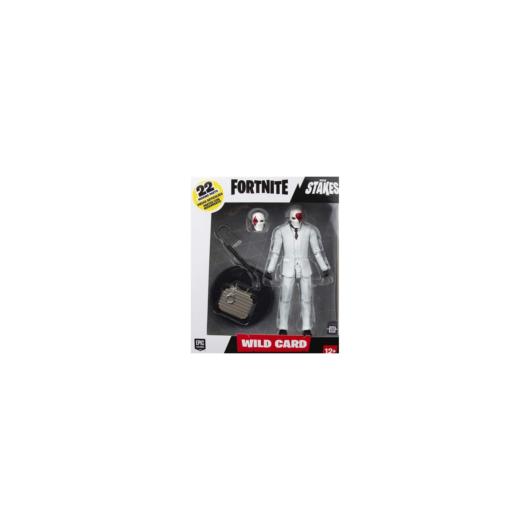 FORTNITE FIGURA WILD CARD RED (18 CM)
