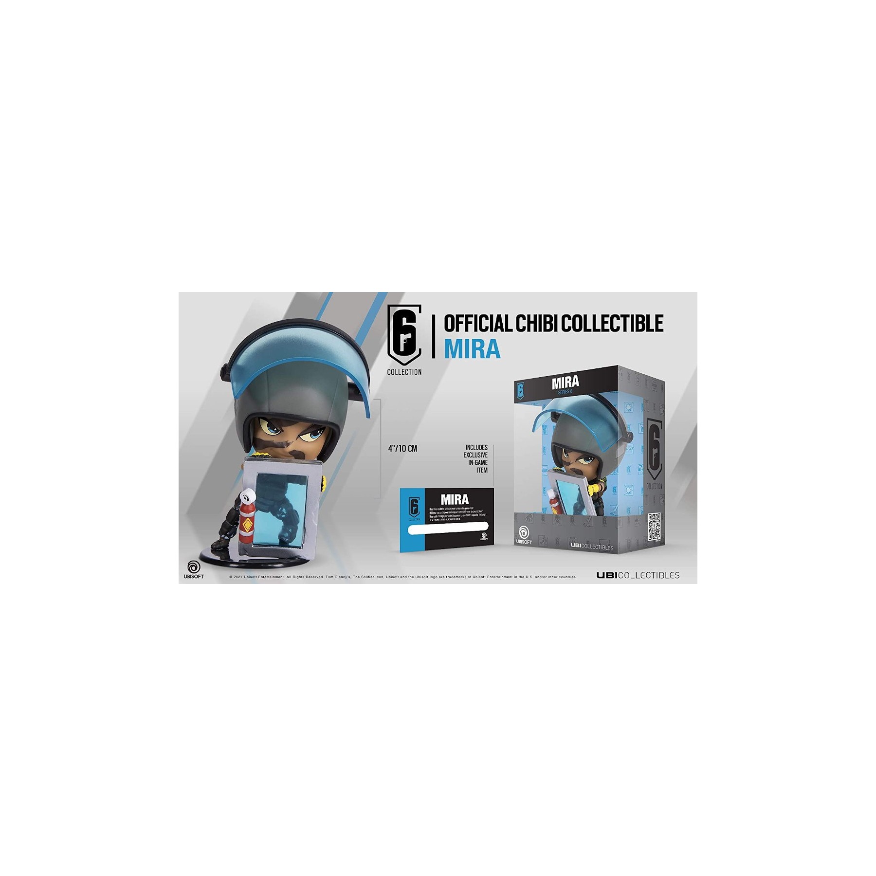 UBICOLLECTIBLES SIX COLLECTION (CHIBI S6) RAINBOW SIX: MIRA (10 CM)