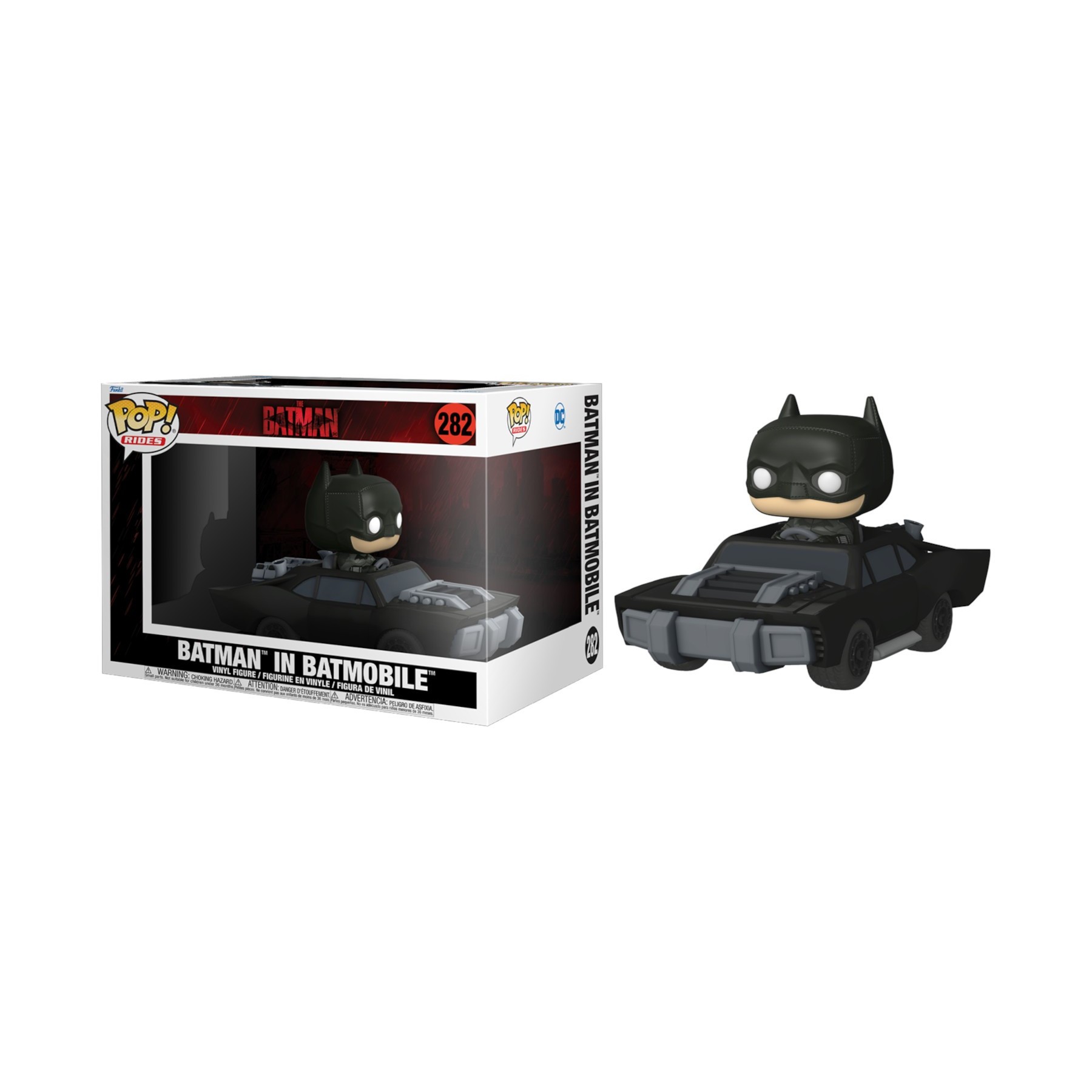 FUNKO POP! RIDES - THE BATMAN: BATMAN IN BATMOBILE (282)