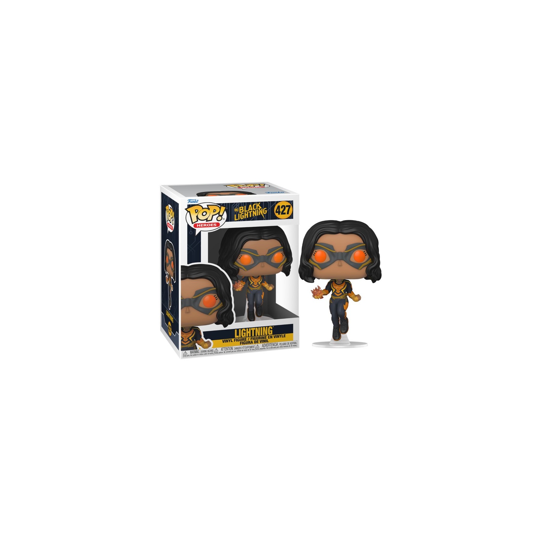 FUNKO POP! HEROES - BLACK LIGHTNING: LIGHTNING (427)