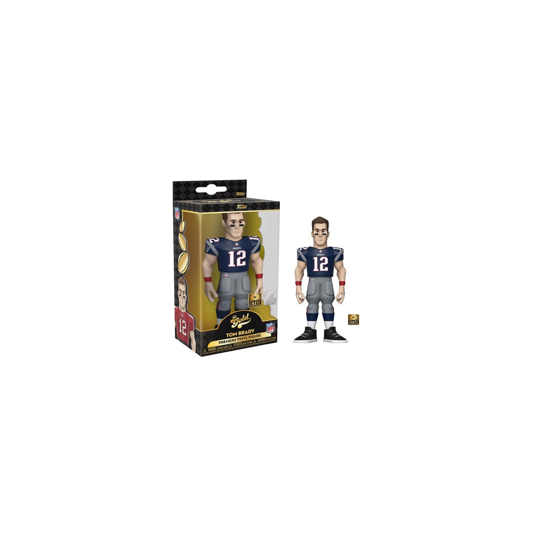 FUNKO POP! GOLD 5" NFL: BUCCANEERS - TOM BRADY CHASE LIMITED EDITION (12 CM)