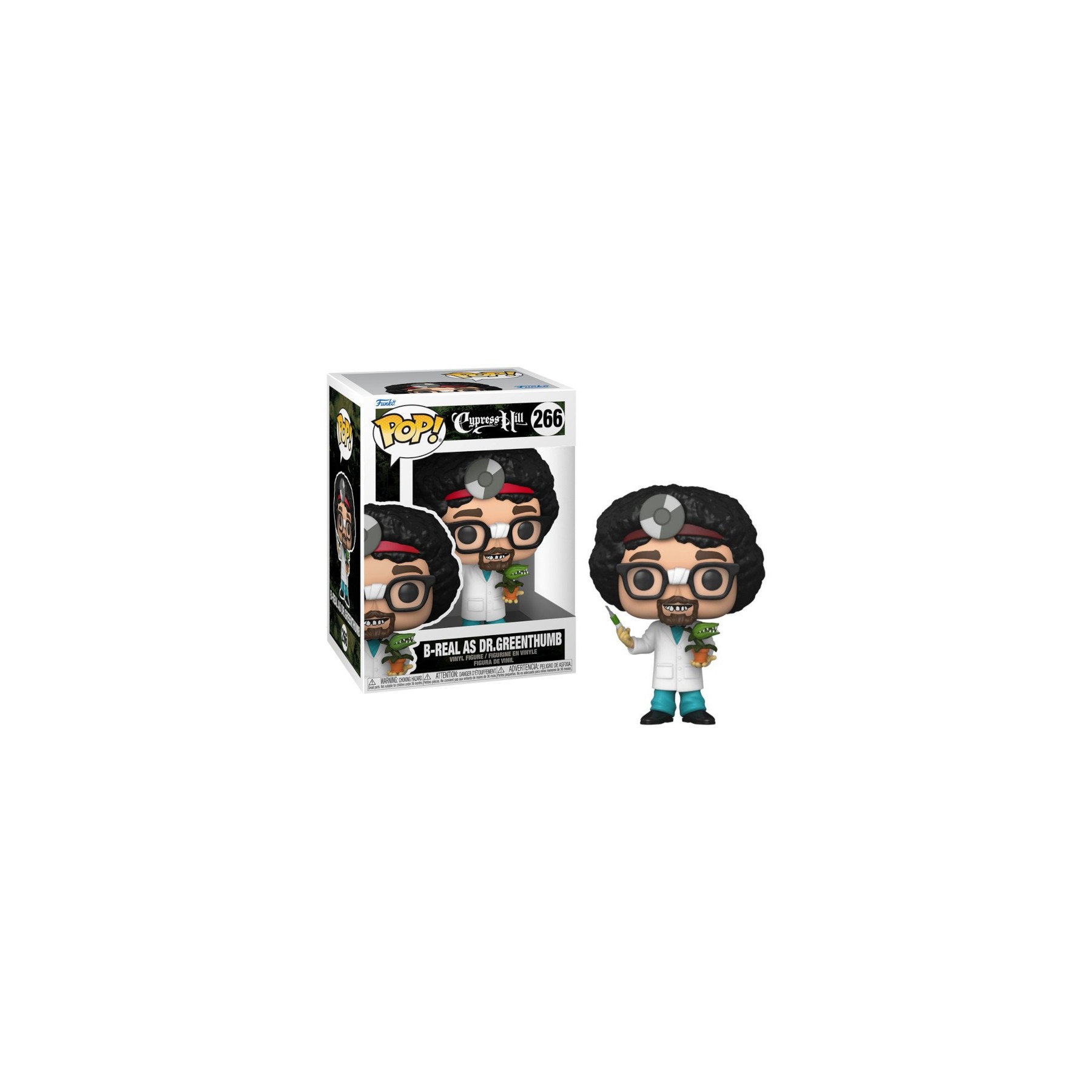 FUNKO POP! CYPRESS HILL: B-REAL AS DR. GREENTHUMB (266)