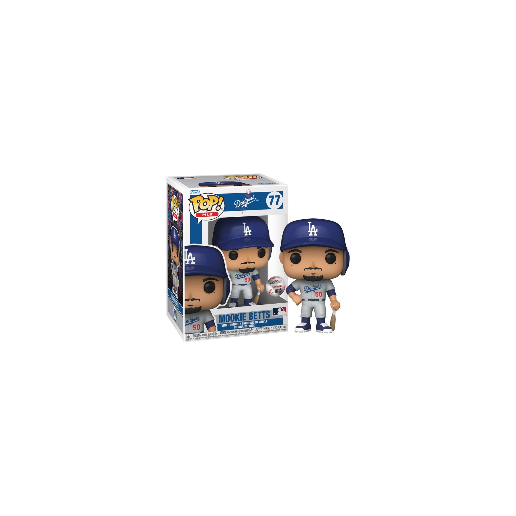 FUNKO POP! MLB - DODGERS: MOOKIE BETTS (77)
