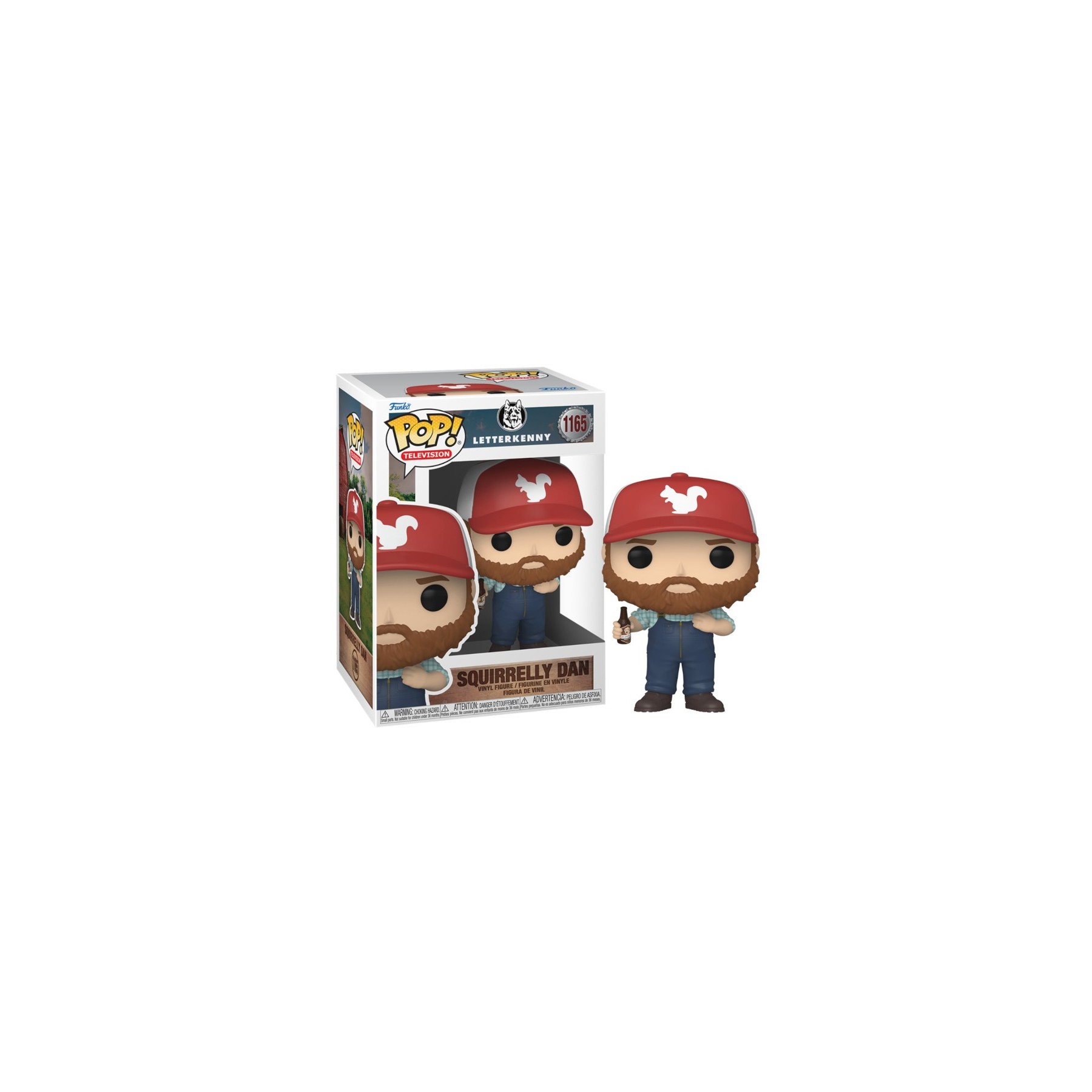 FUNKO POP! TELEVISION - LETTERKENNY: SQUIRRELLY DAN (1165)