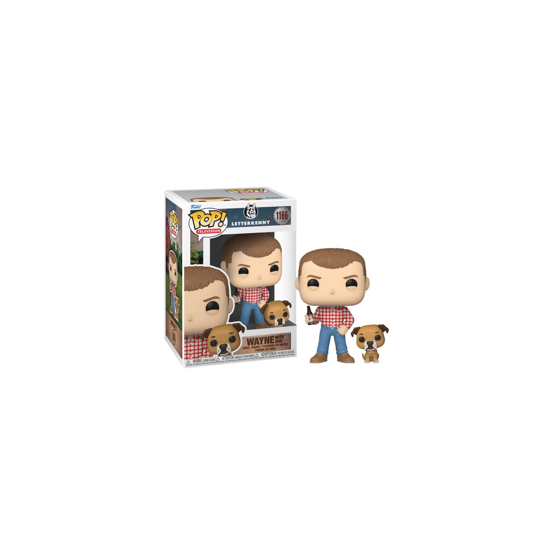FUNKO POP! TELEVISION - LETTERKENNY: WAYNE WITH GUS (1166)