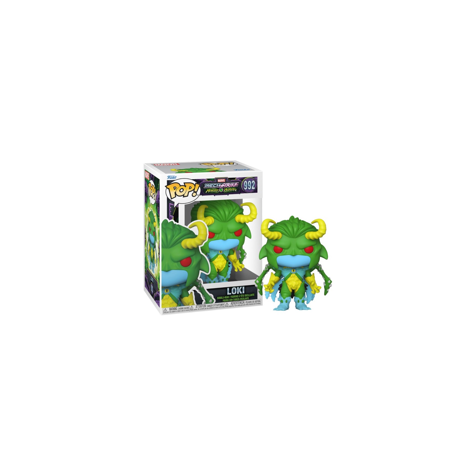 FUNKO POP! MARVEL MECHSTRIKE MONSTER HUNTERS: LOKI (992)