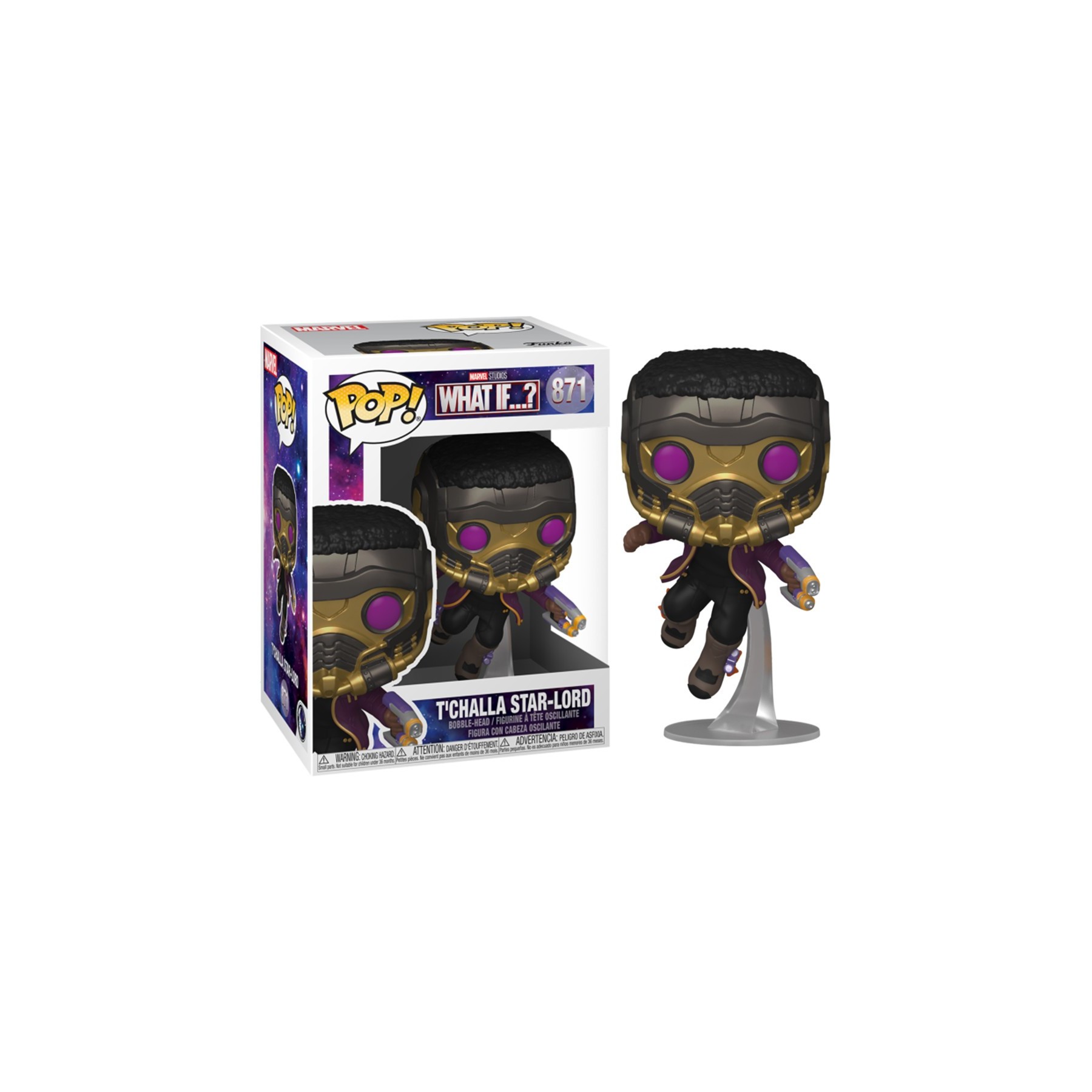 FUNKO POP! WHAT IF...?: T´CHALLA STAR-LORD (871)