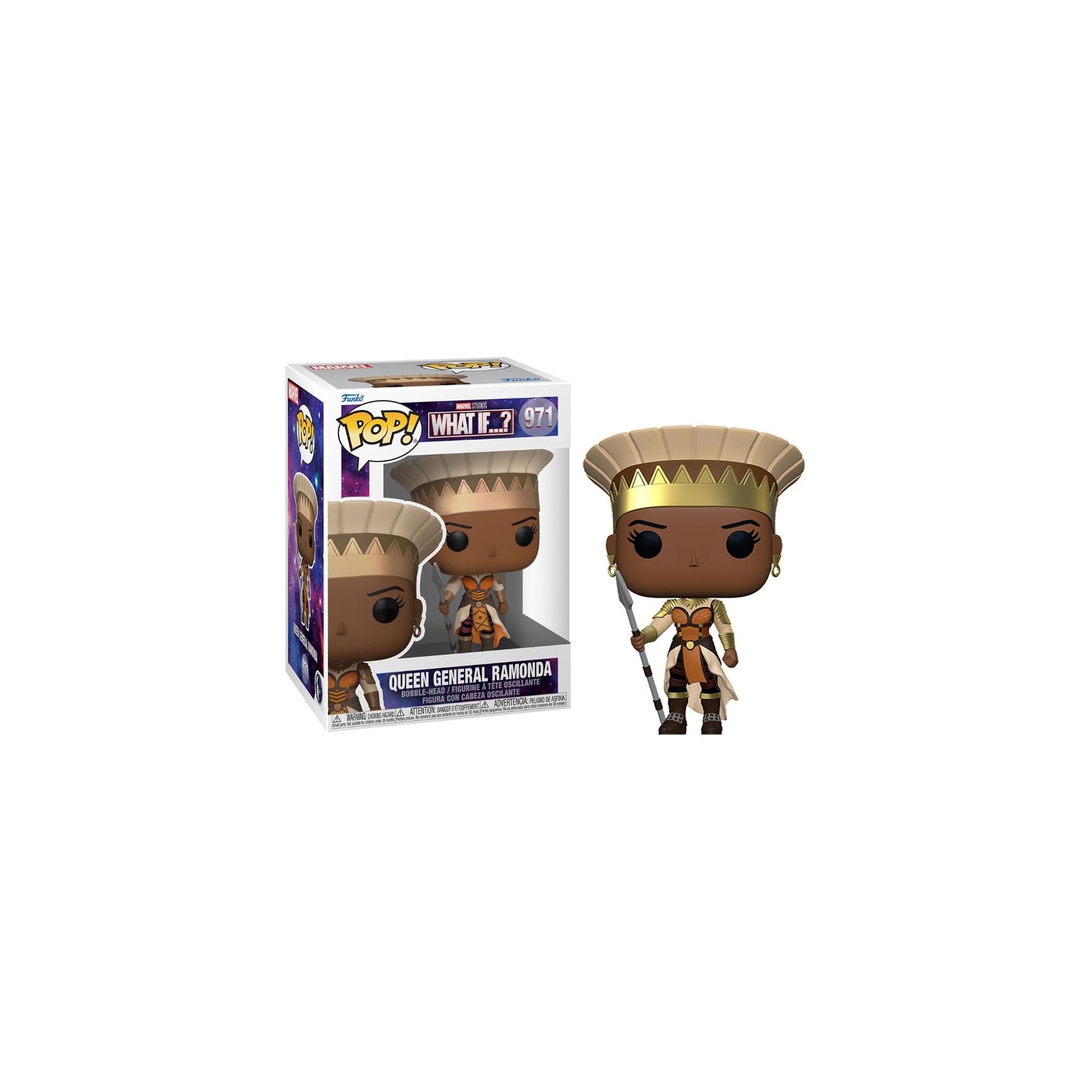 FUNKO POP! WHAT IF...?: QUEEN GENERAL RAMONDA (971)
