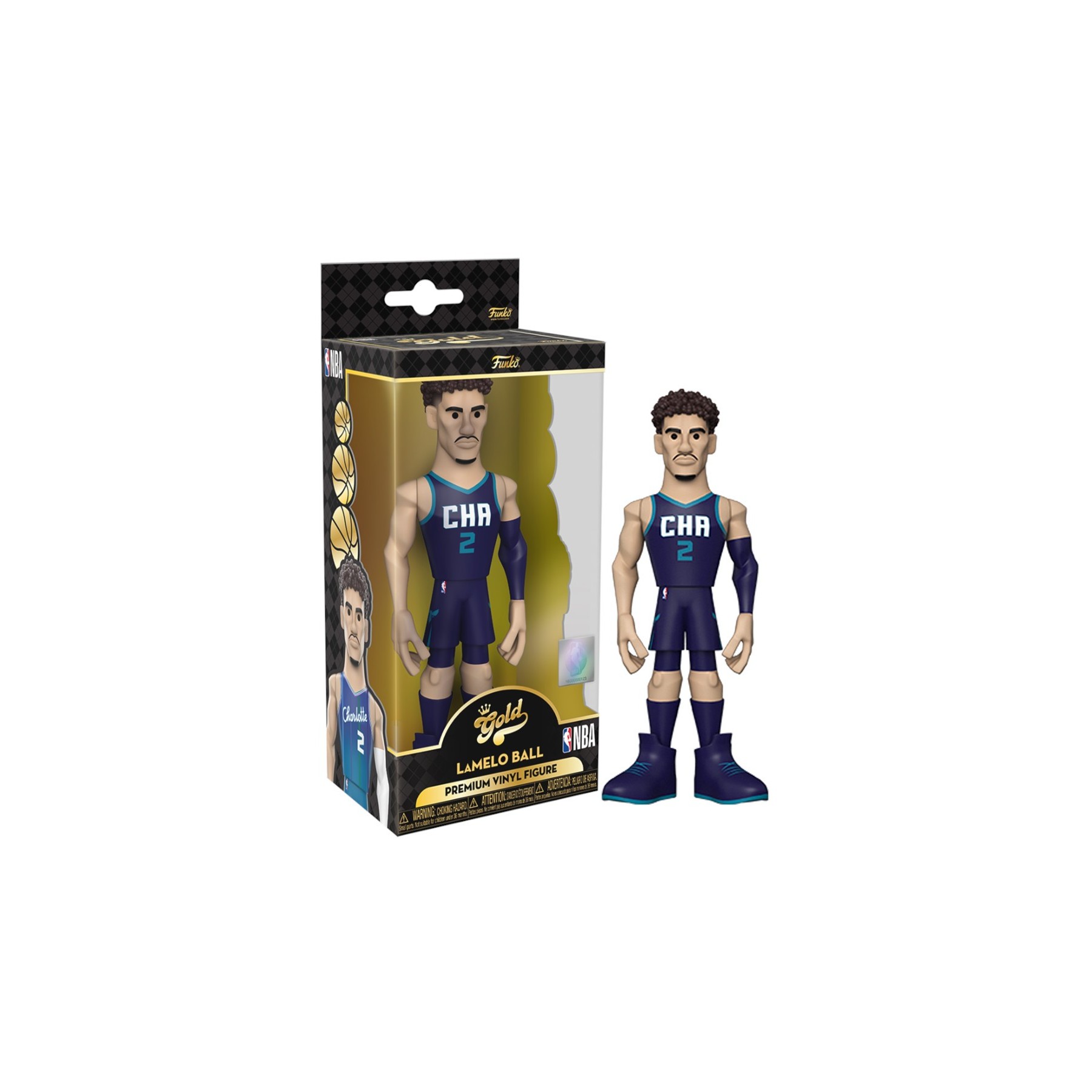 FUNKO POP! GOLD 5" NBA: HORNETS LAMELO BALL (CE´21) CHASE LIMITED EDITION (12 CM)