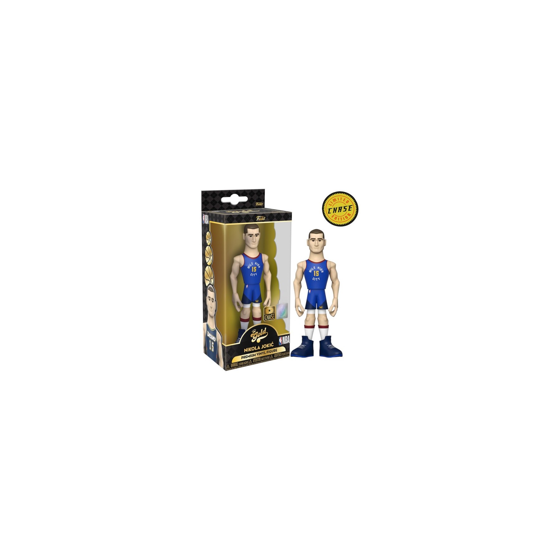 FUNKO POP! GOLD 5" NBA: NUGGETS - NIKOLA JOKIC CHASE LIMITED EDITION (12 CM)