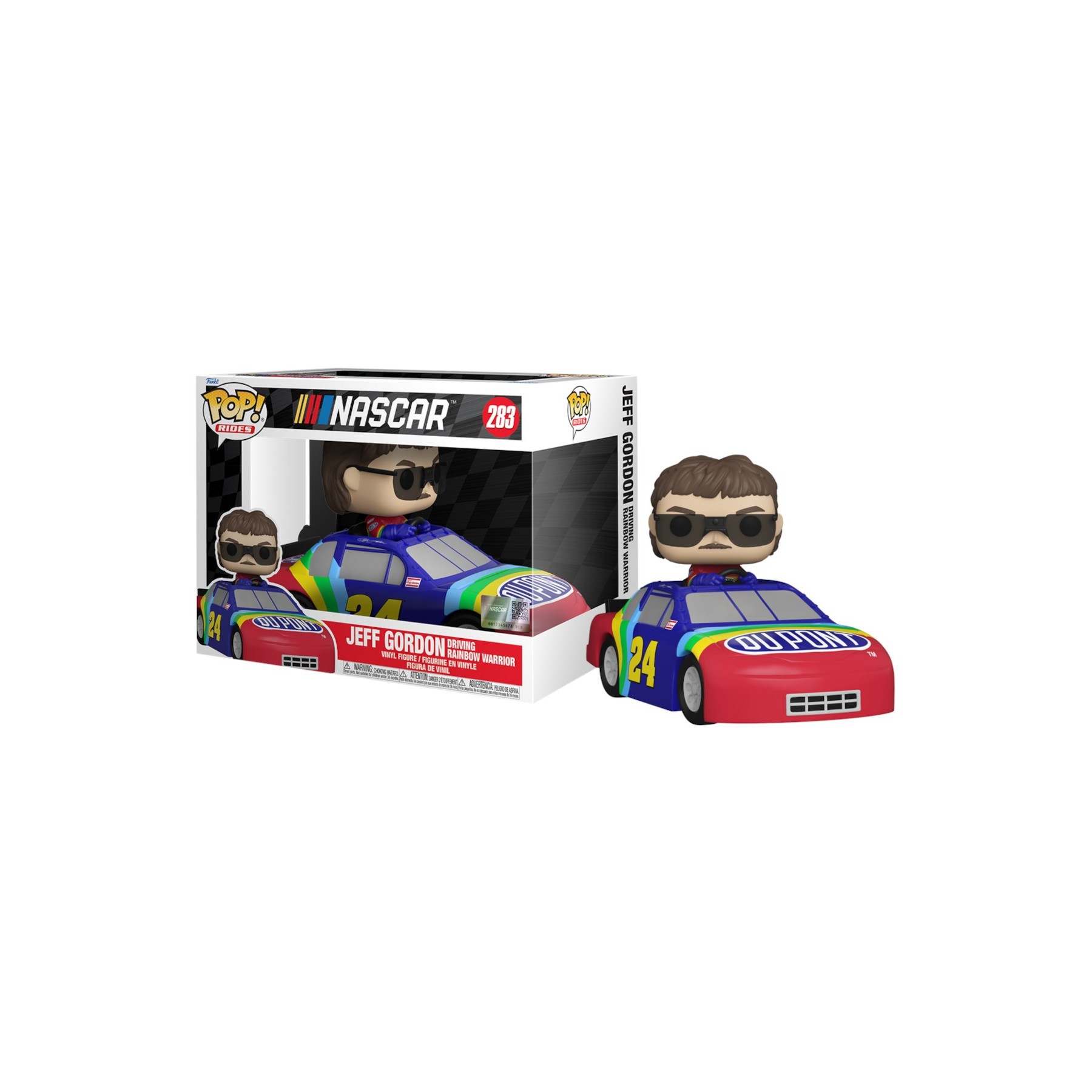 FUNKO POP! RIDES - NASCAR: JEFF GORDON DRIVING RAINBOW WARRIOR (283)